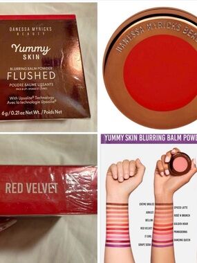 Danessa Myricks Beauty Yummy Skin Blurring Balm Powder - Flushed (Red Accents)